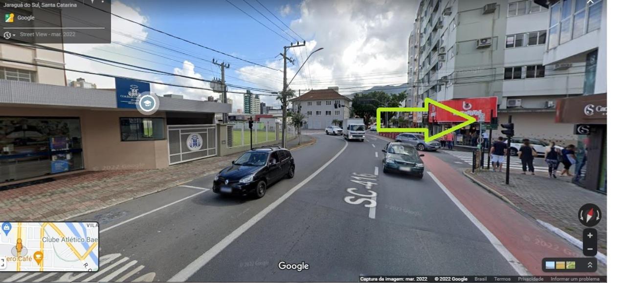 Quartos no Centro por dia Jaraguá do Sul Exterior foto